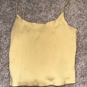 Garage Yellow Tank Top